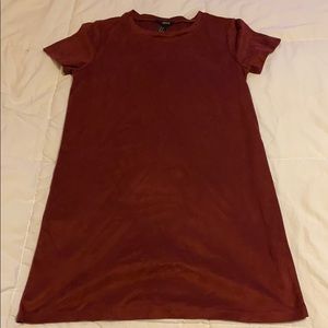 Maroon Casual Dress
